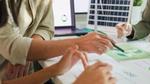 image of hands over a table during a training session