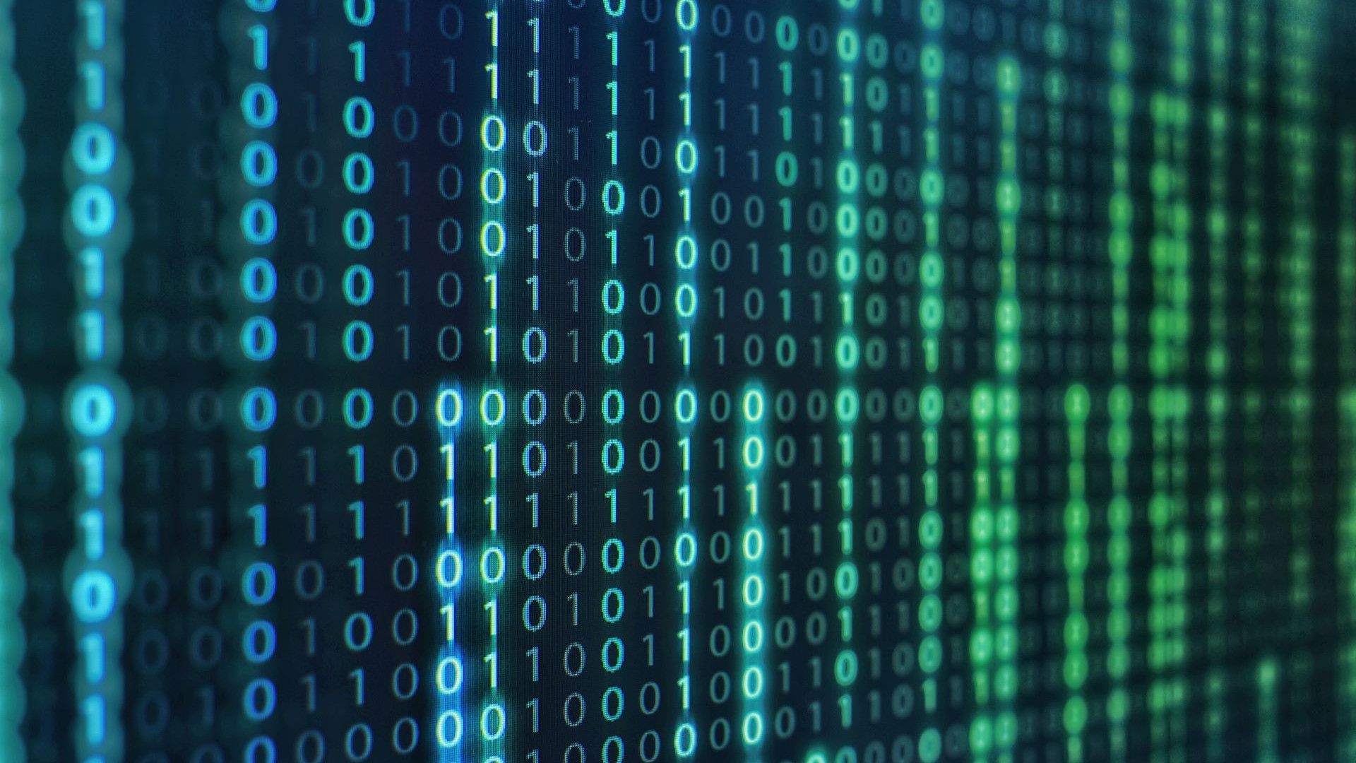 Binary code sequences.