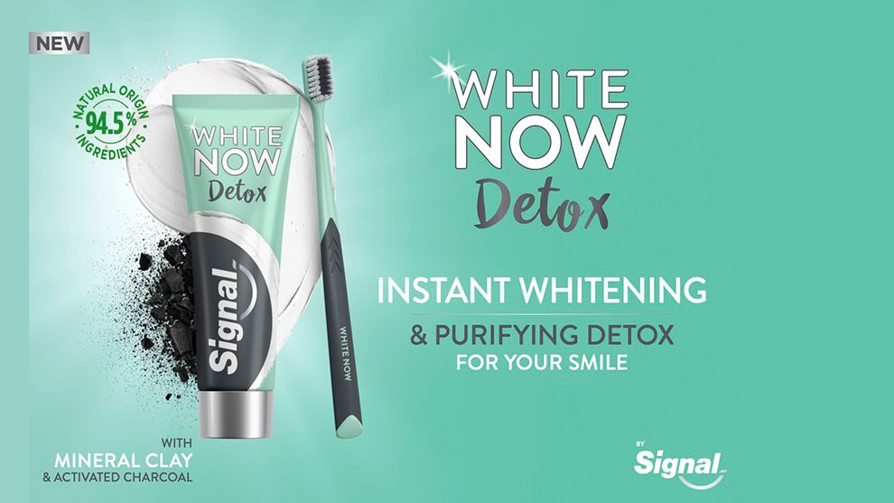 White Now Detox toothpaste from Signal 