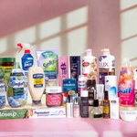 A display of some of Unilever’s billion euro Power Brands.