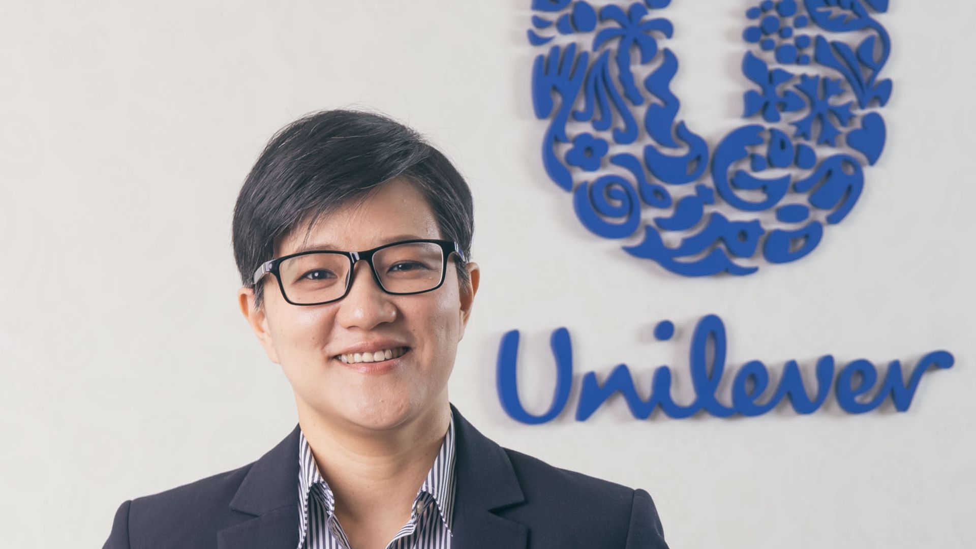 Headshot of Joy Ho, General Manager of Unilever Japan