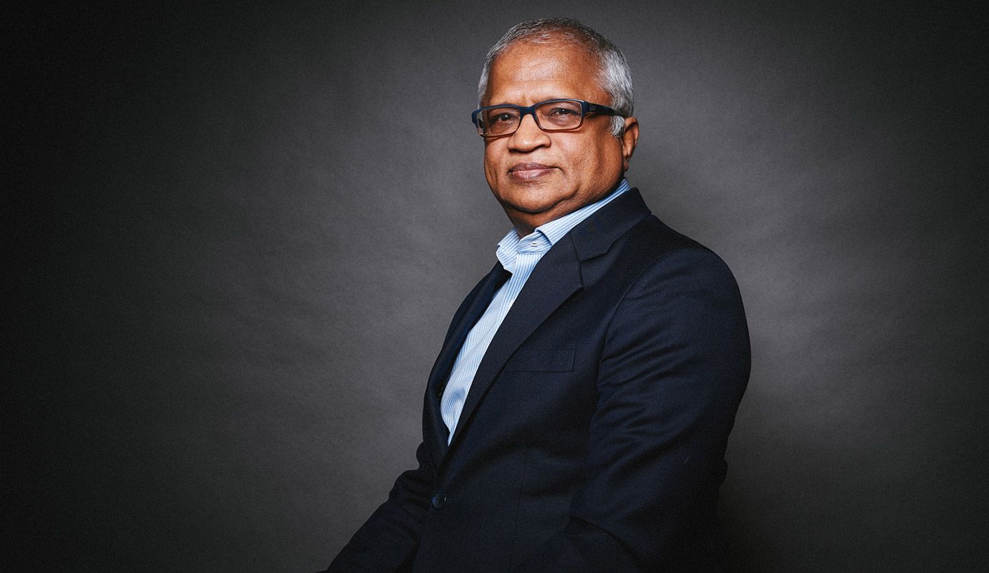 Stan Sthanunathan, EVP, Consumer Market Insights, looking to camera