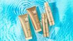 Tubes and mousse cans of Dove Summer Revived gradual tan, Dove’s tanning moisturiser designed to give skin a summer glow.