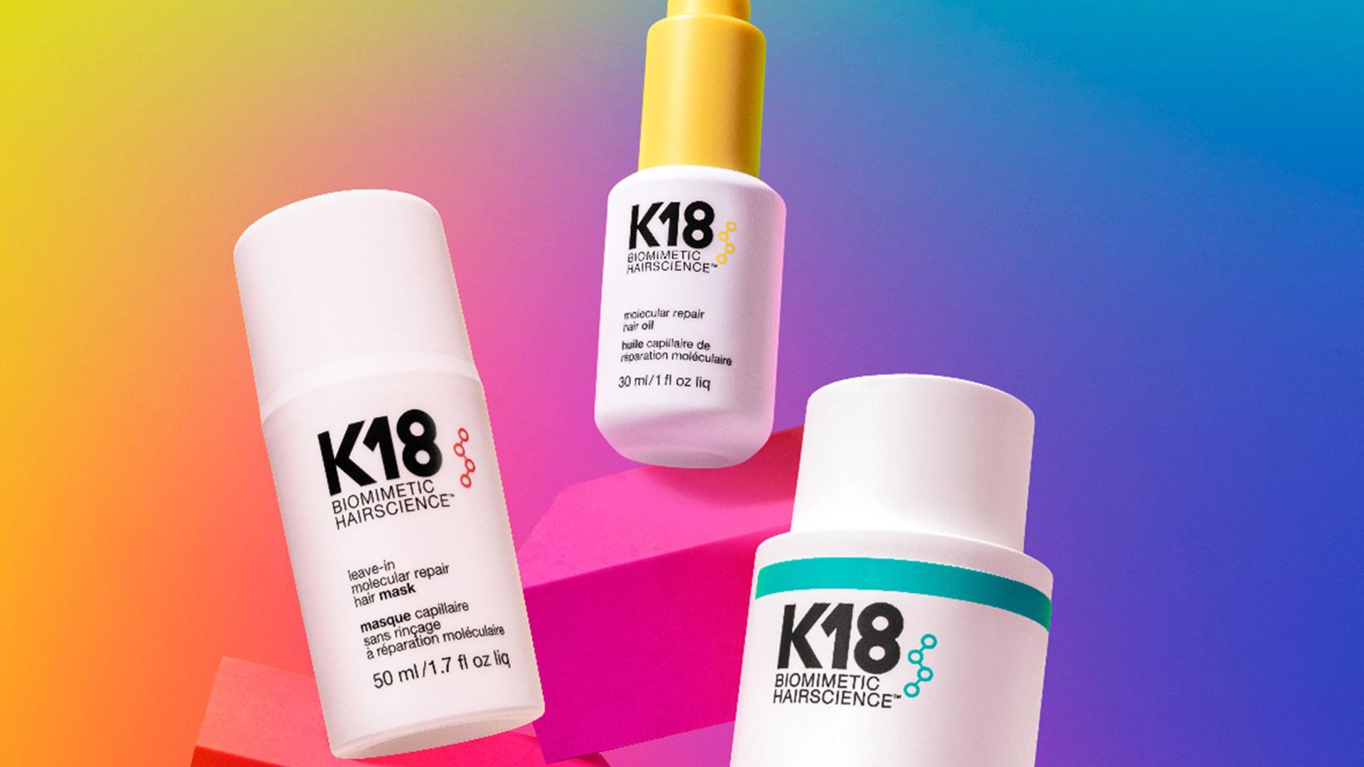 K18 biotech products for haircare
