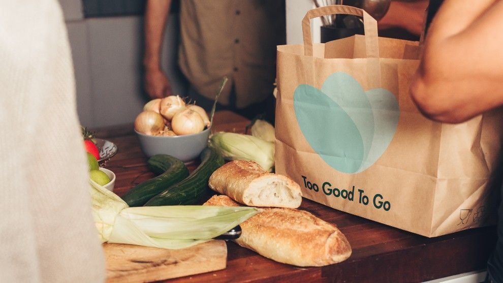Too good to go delivery bag