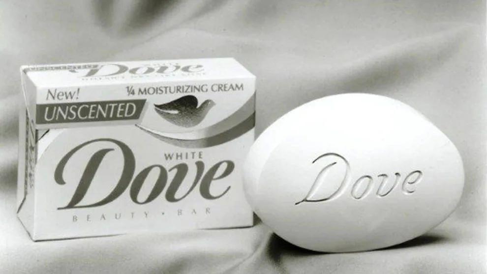 Dove soap packaging