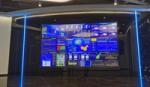 Digital screens at our Hefei site in China. These allowed workers to operate production lines remotely during Covid-19