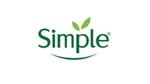 Simple logo with two leaves at the top