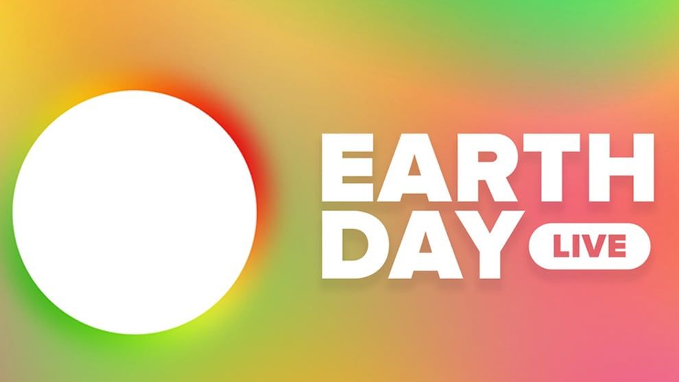 Promo banner for Earth Day Live. Seventh Generation supported Earth Day Live, a first-of-its-kind livestream event calling for climate action.