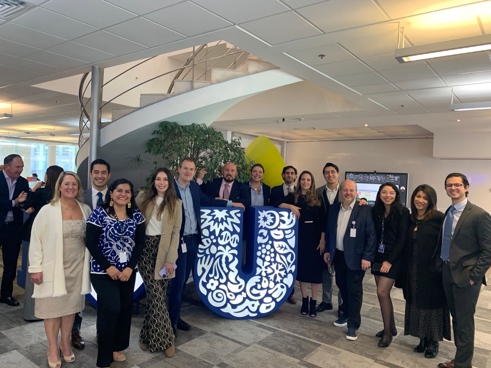 A picture of the Unilever Mexico Powerhouse team