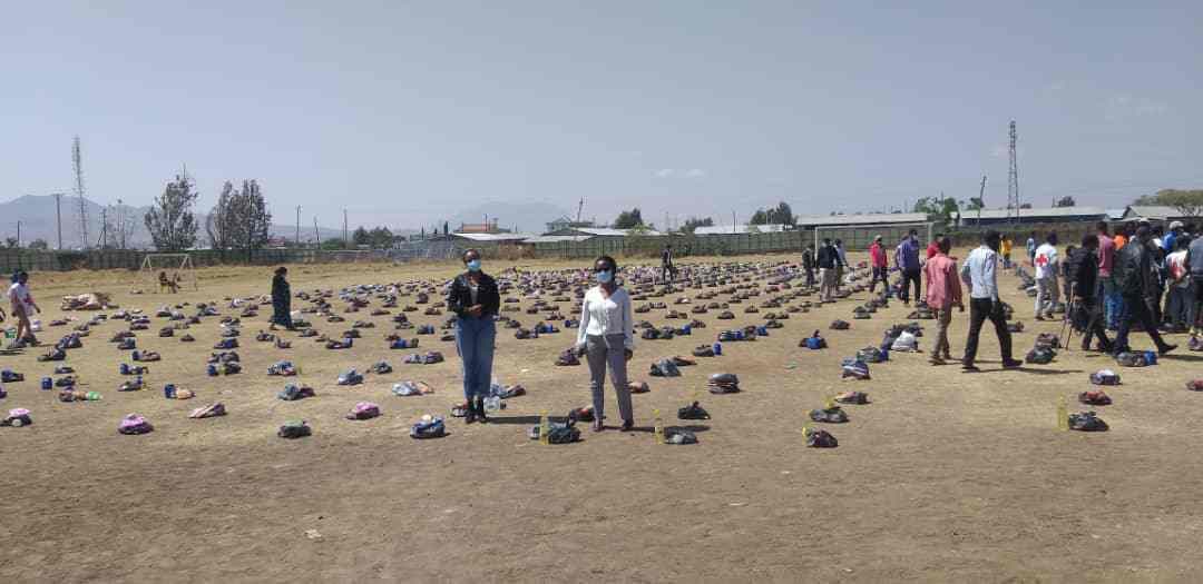 Shoe-shine launch event in Dukem