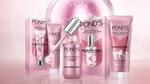 A selection of products from the Pond’s Skin Institute Bright Miracle range, including facial foam and day serum