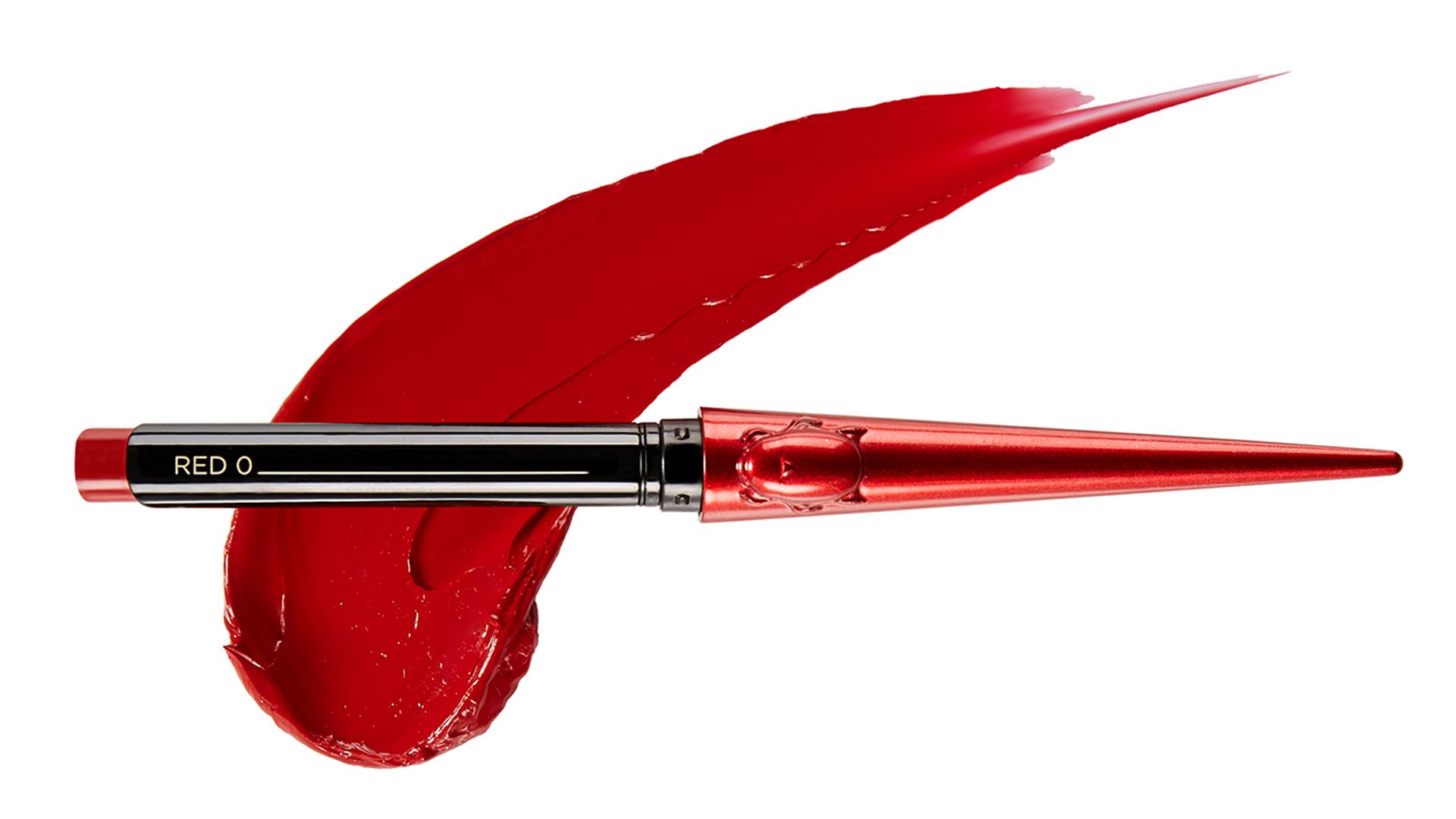 Hourglass Red 0 Lipstick, an example of Unilever Prestige Beauty’s trendsetting innovation.