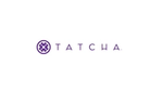 The logo for Unilever Beauty & Wellbeing’s Tatcha brand. Purple text reading ‘Tatcha’ with a Japanese-inspired flower