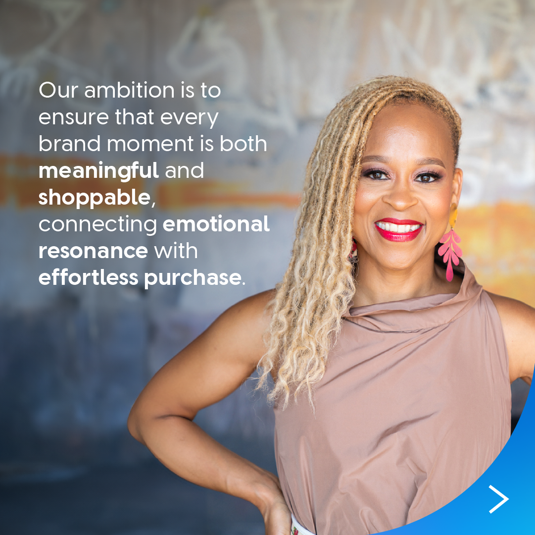 Esi Eggleston Bracey with text about brand communication strategy.