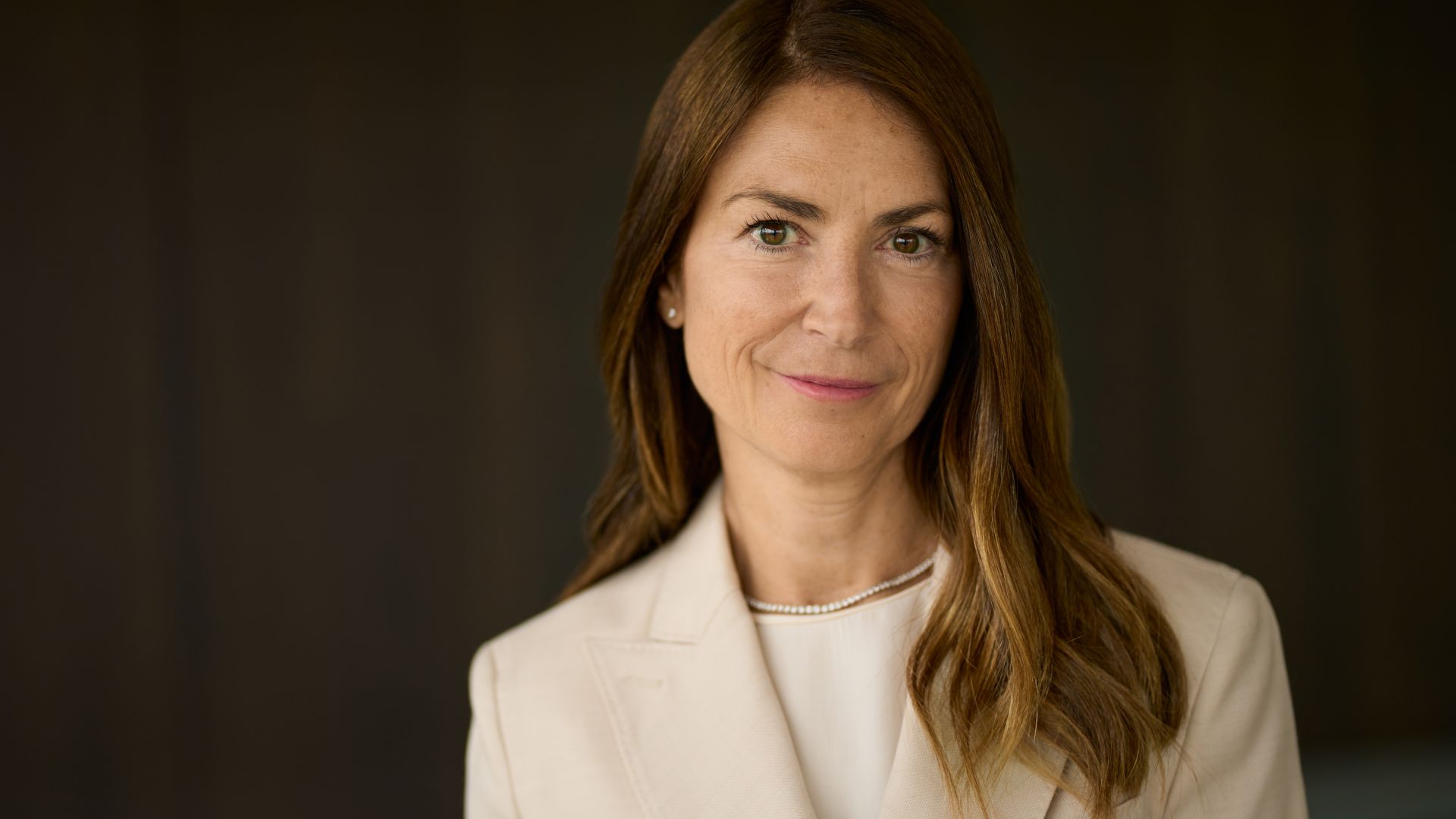 Maria Varsellona, Unilever Chief Legal Officer and Company Secretary, smiling at the camera  