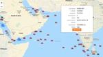 The Virtual Ocean Control Tower dashboard looking over the Indian ocean