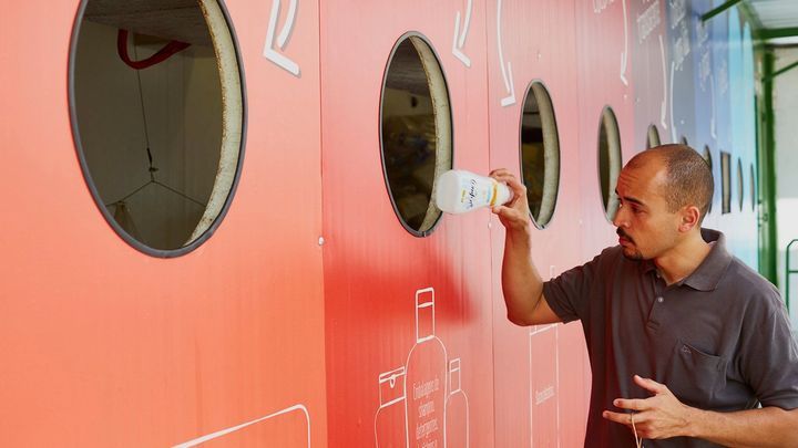 Recycling plant in brazil